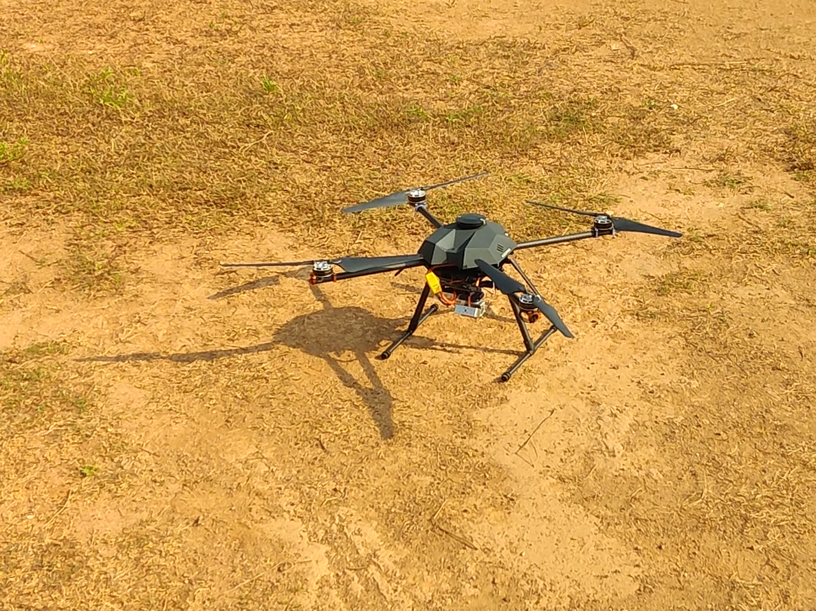 Custom Payload Carrying Quadcopter v2